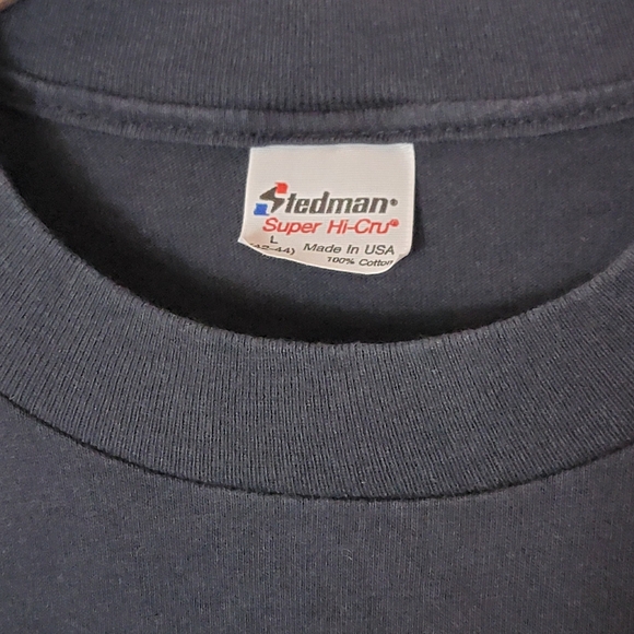 Vintage Darrell Waltrip Takin the 90s by Storm Single Stitch T Shirt Large - Picture 6 of 7